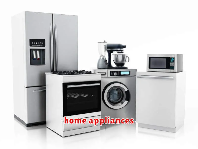 home appliances