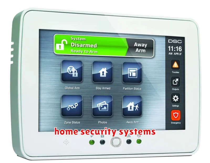 home security systems