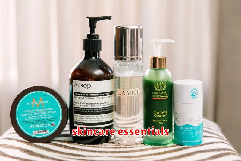 skincare essentials